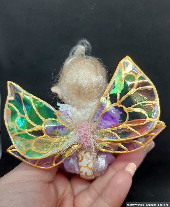 Авторская мини-малышка "Маленькая принцесса леса"