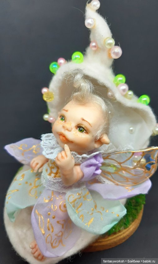 Авторская мини-малышка "Маленькая принцесса леса"
