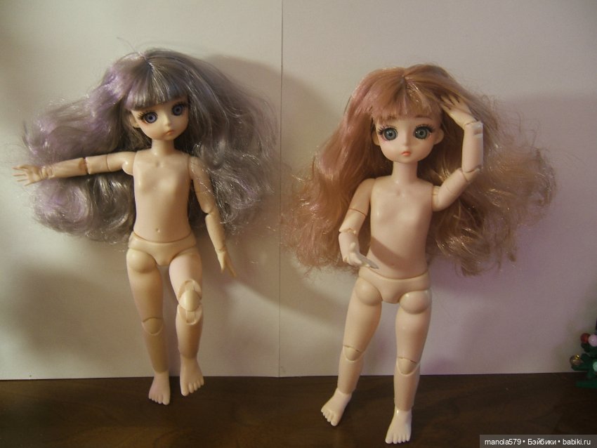 Куколки похожие на баболи. И их сёстры-подростки. Замена глаз (фото 4)