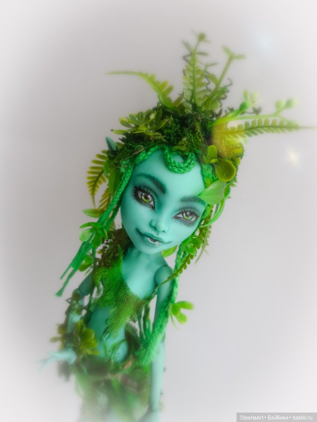 Травяная фея. ООАК МХ — Куклы Monster High и Ever After High: G1 (фото 8)