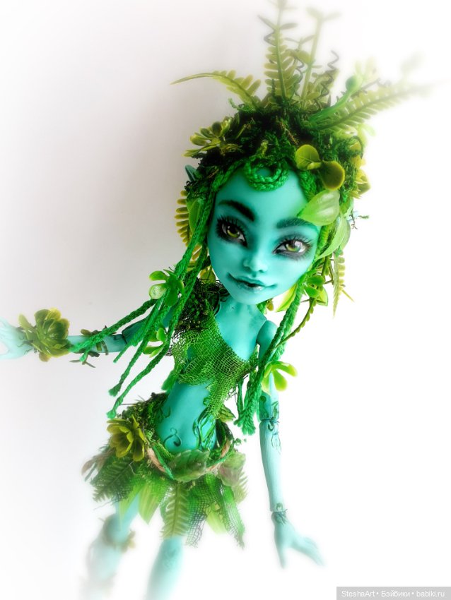Травяная фея. ООАК МХ — Куклы Monster High и Ever After High: G1