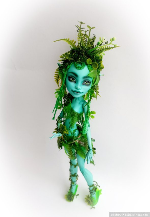 Травяная фея. ООАК МХ — Куклы Monster High и Ever After High: G1 (фото 2)