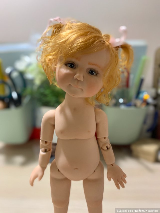 Новенькая — Авторские шарнирные куклы своими руками: лепка