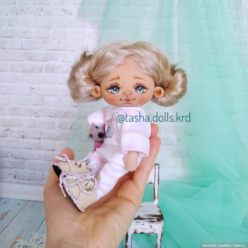 Первая 2020 — Авторские текстильные куклы: Вальдорфские (фото 4)