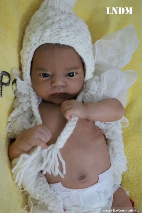 Realborn Johannah awake by Bountiful Baby, автор прототипа Marie Metayer (фото 4)