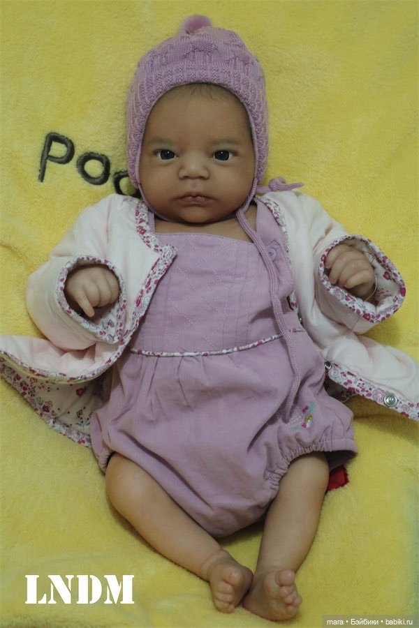 Realborn Johannah awake by Bountiful Baby, автор прототипа Marie Metayer