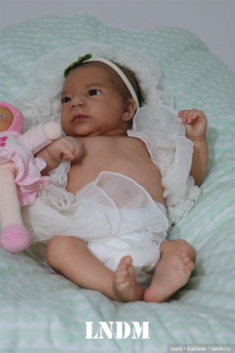 Realborn Johannah awake by Bountiful Baby, автор прототипа Marie Metayer (фото 5)