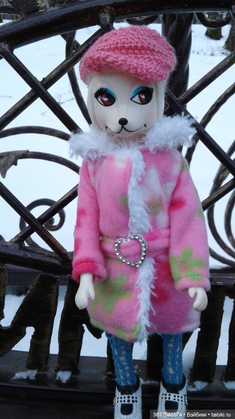 Зима 2020. И новенькая бжд малышка 3,4 см (фото 6)