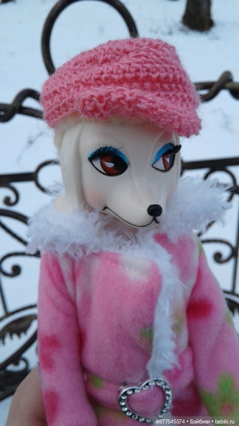 Зима 2020. И новенькая бжд малышка 3,4 см (фото 10)