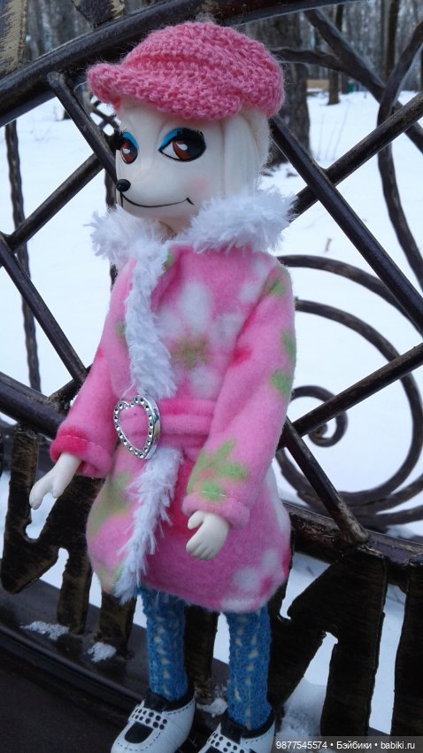 Зима 2020. И новенькая бжд малышка 3,4 см (фото 9)