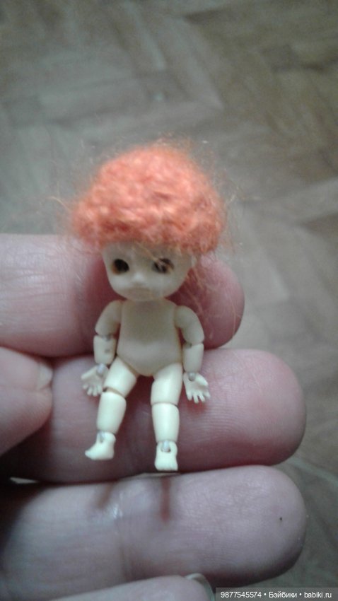 Зима 2020. И новенькая бжд малышка 3,4 см