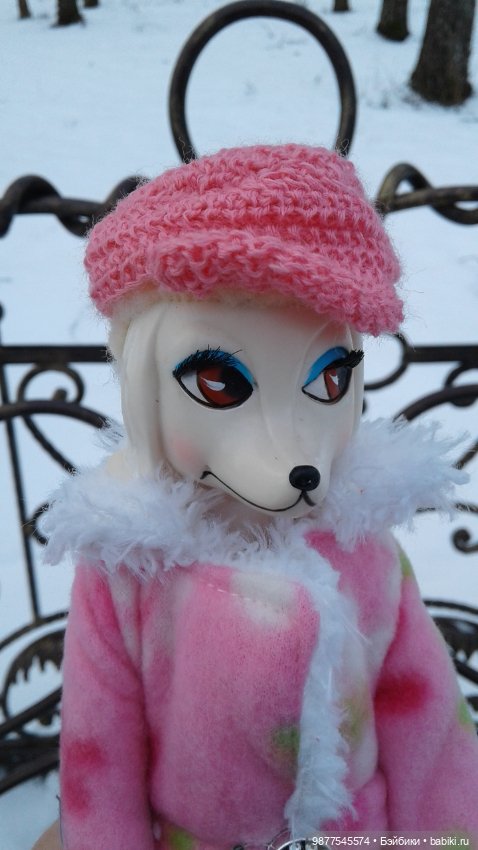 Зима 2020. И новенькая бжд малышка 3,4 см