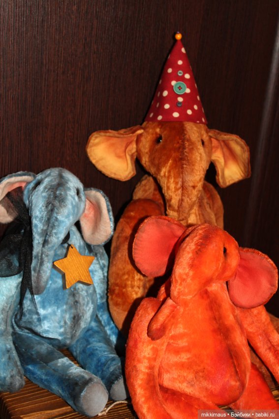 Домики из дерева и Слоники Тедди