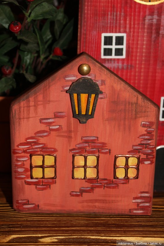 Домики из дерева и Слоники Тедди (фото 3)