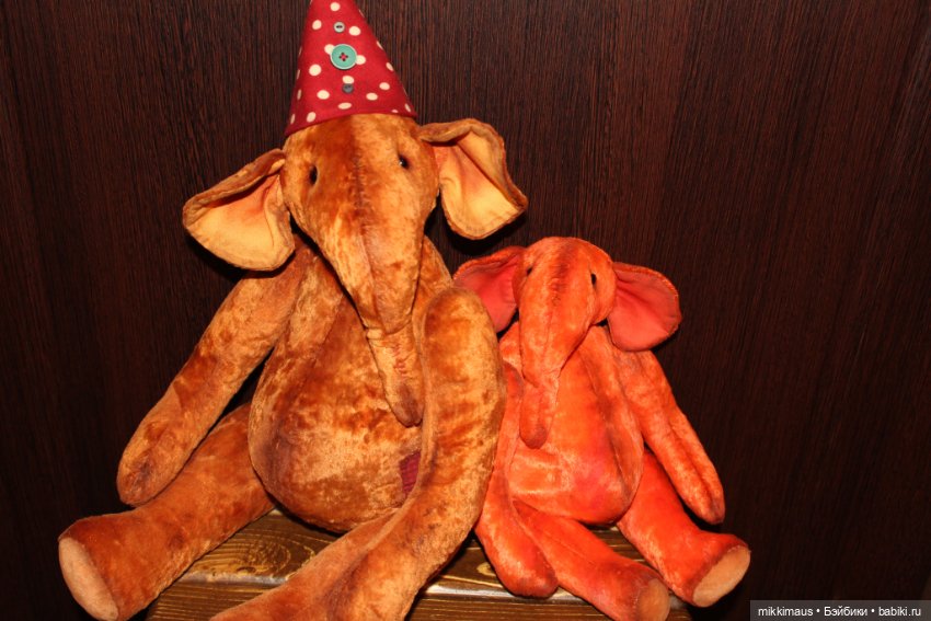 Домики из дерева и Слоники Тедди