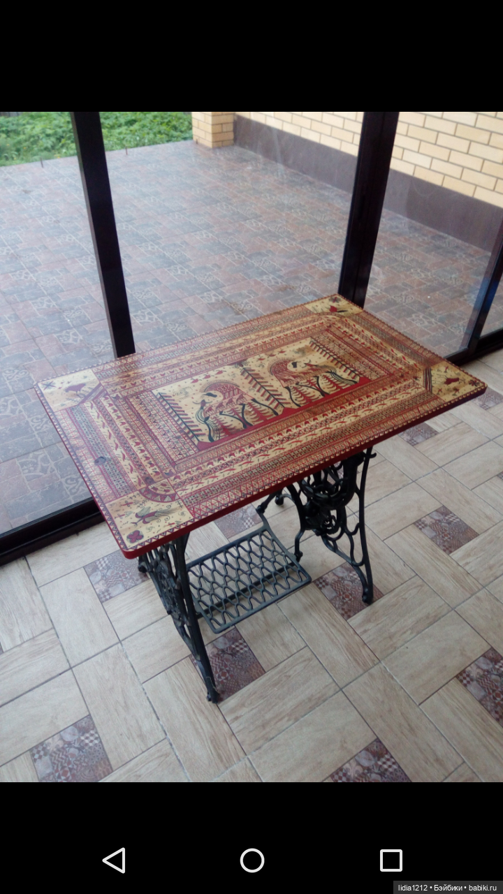 Вторая жизнь машинки «Зингер»