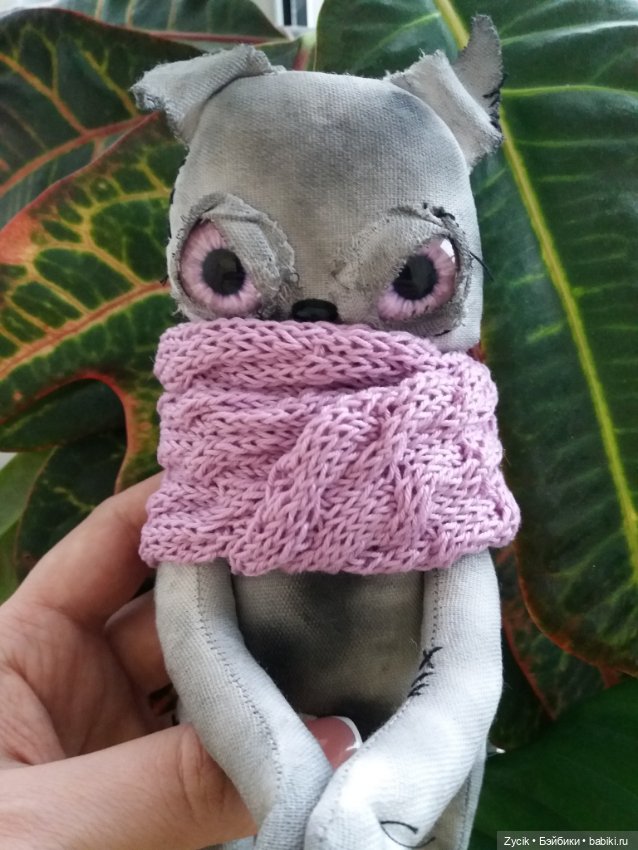 Чердачные котики Буки — Текстильные игрушки и примитивы: кофейные