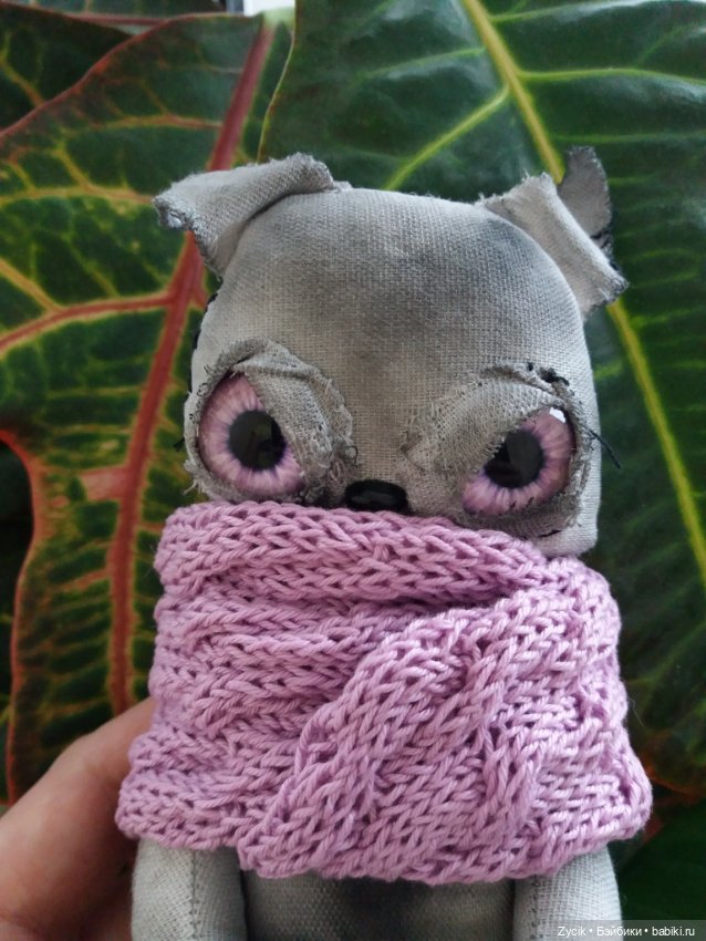 Чердачные котики Буки — Текстильные игрушки и примитивы: кофейные