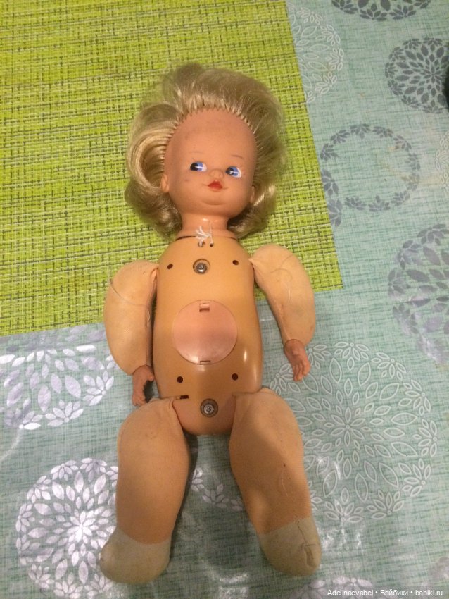 Как я спасла старую куколку с барохлушки (фото 3)