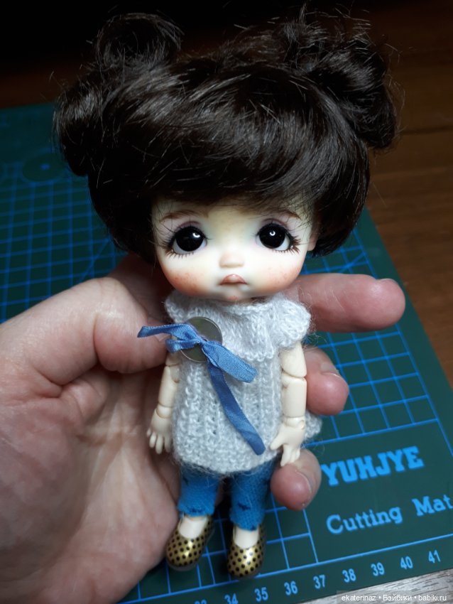 Ob11 - мой утёночек — Куклы и тела Obitsu 11 (Ob11): гибриды (фото 10)