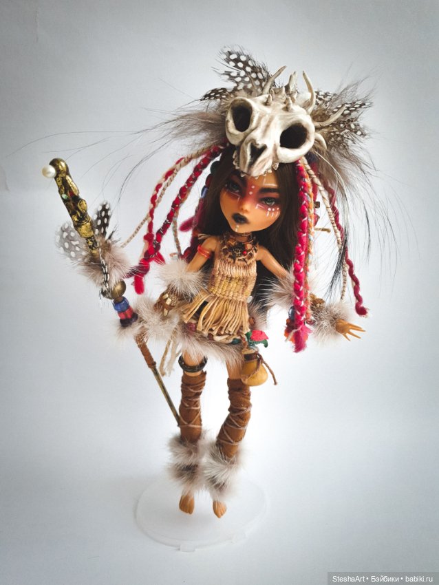 Шаманка. ООАК Клео от МХ — Куклы Monster High и Ever After High: G1 (фото 6)