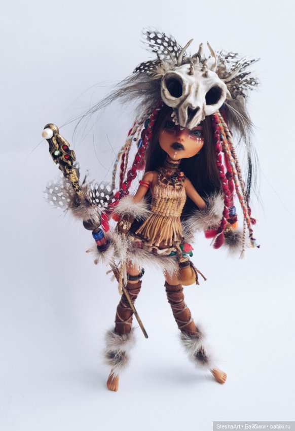 Шаманка. ООАК Клео от МХ — Куклы Monster High и Ever After High: G1 (фото 2)