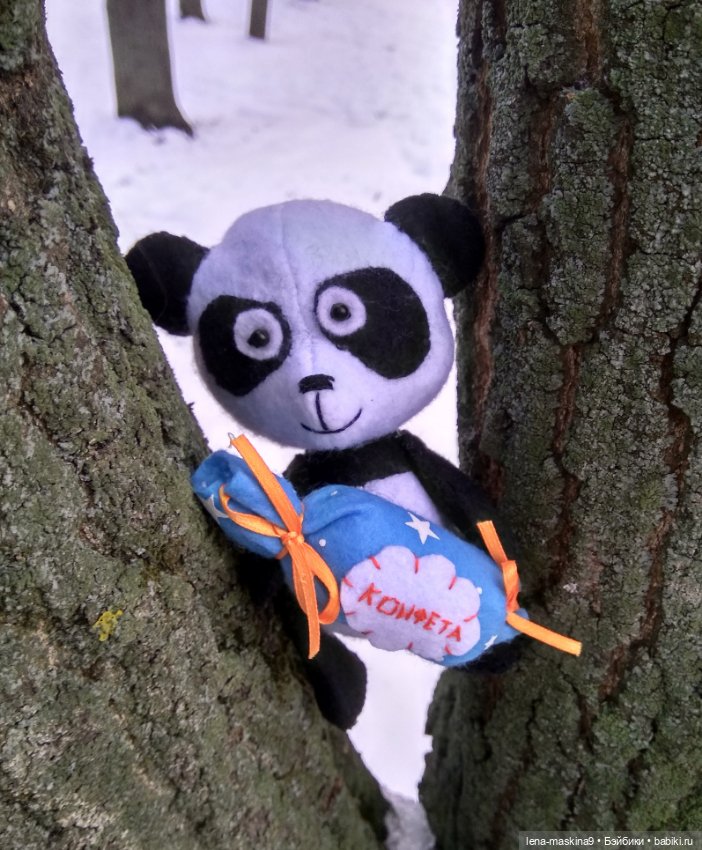 Пандочка и ее любимая конфетка (фото 6)