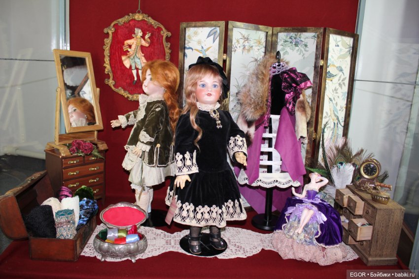 Выставка антикварных кукол в г. Козьмодемьянск. "Мир глазами кукол 2020" (фото 7)