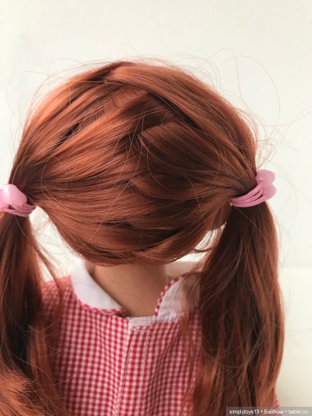 Как сделать фигурный (чешуйчатый) пробор кукле