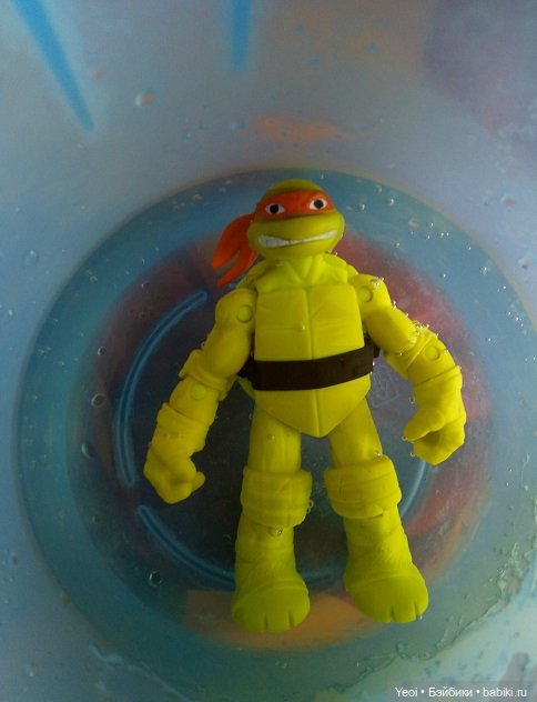 Фигурка Черепашки-ниндзя "Исчезающая тень" - Микеланджело