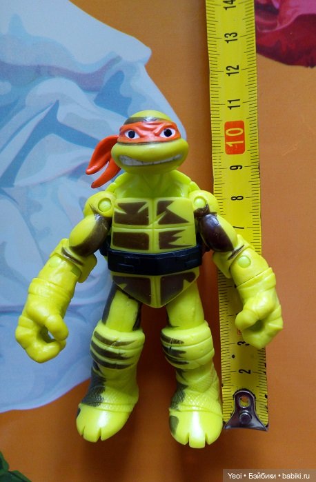 Фигурка Черепашки-ниндзя "Исчезающая тень" - Микеланджело