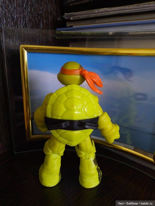 Фигурка Черепашки-ниндзя "Исчезающая тень" - Микеланджело (фото 8)