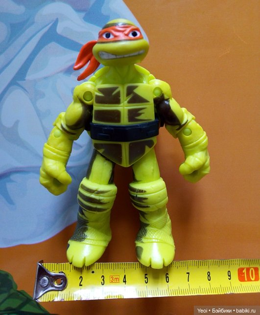 Фигурка Черепашки-ниндзя "Исчезающая тень" - Микеланджело