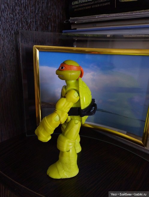 Фигурка Черепашки-ниндзя "Исчезающая тень" - Микеланджело (фото 7)