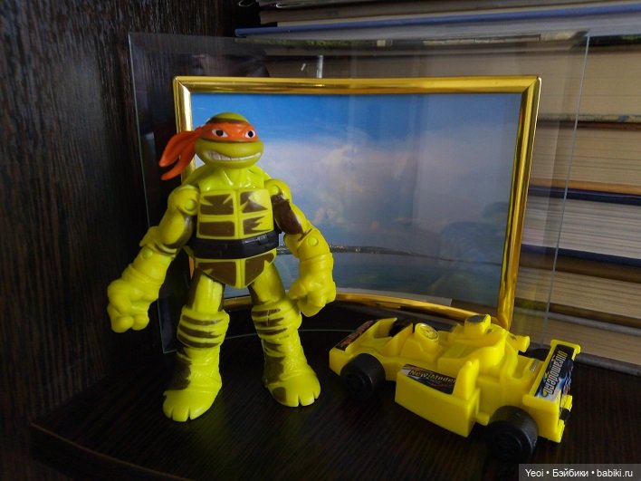 Фигурка Черепашки-ниндзя "Исчезающая тень" - Микеланджело (фото 5)