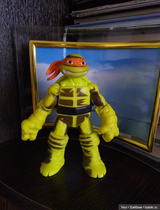 Фигурка Черепашки-ниндзя "Исчезающая тень" - Микеланджело (фото 9)