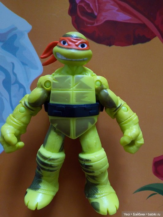 Фигурка Черепашки-ниндзя "Исчезающая тень" - Микеланджело