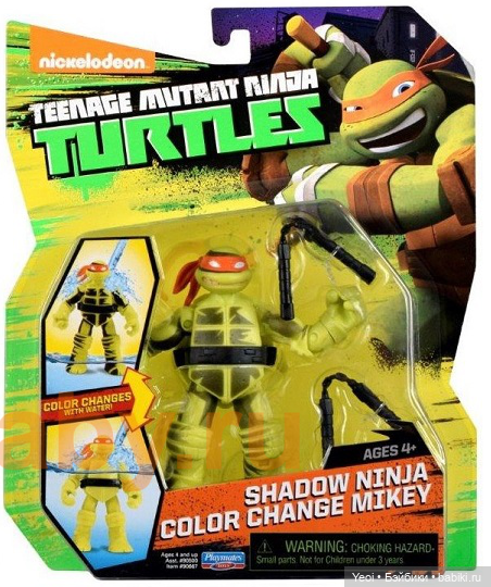 Фигурка Черепашки-ниндзя "Исчезающая тень" - Микеланджело