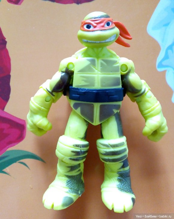 Фигурка Черепашки-ниндзя "Исчезающая тень" - Микеланджело