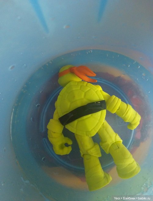 Фигурка Черепашки-ниндзя "Исчезающая тень" - Микеланджело