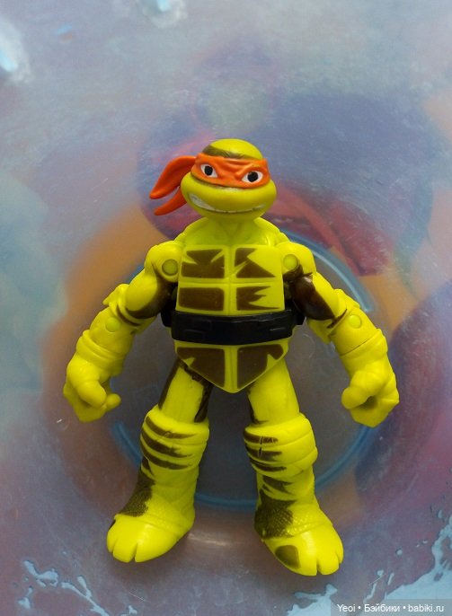 Фигурка Черепашки-ниндзя "Исчезающая тень" - Микеланджело