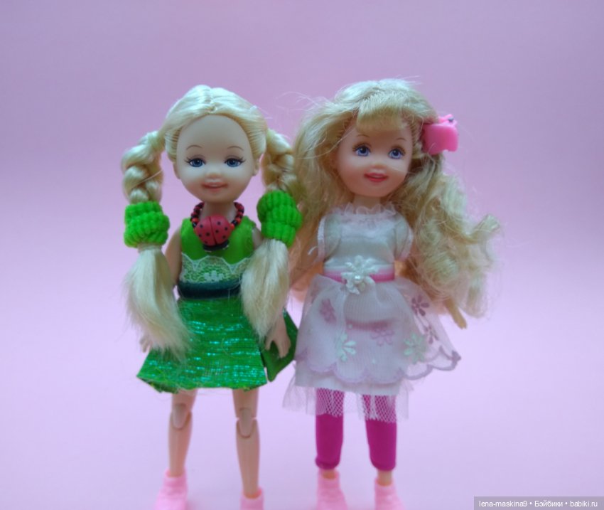 Шарнирные куколки — Куклы Kelly (Келли): Сестра Барби