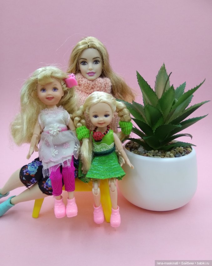 Шарнирные куколки — Куклы Kelly (Келли): Сестра Барби (фото 3)