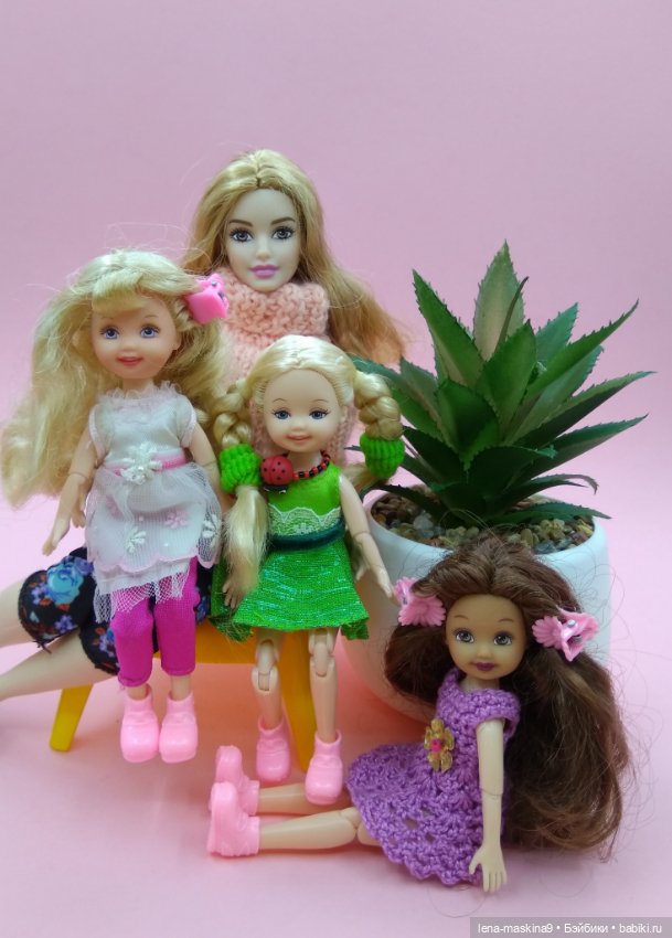 Шарнирные куколки — Куклы Kelly (Келли): Сестра Барби (фото 2)