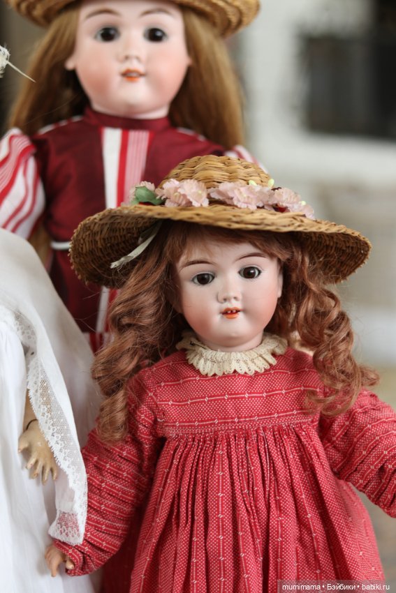 Очаровательные антикварные мышки от Max Handwerck - три сестрички (фото 3)