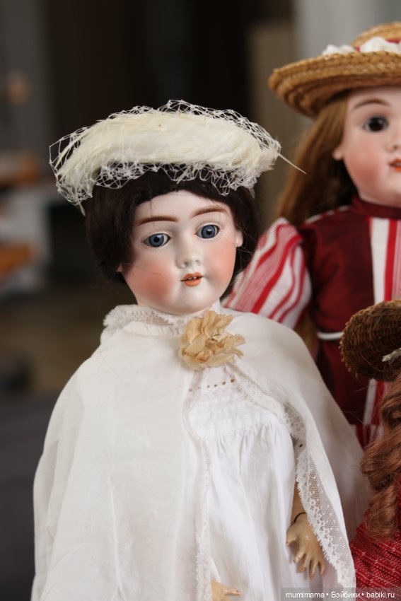 Очаровательные антикварные мышки от Max Handwerck - три сестрички (фото 2)