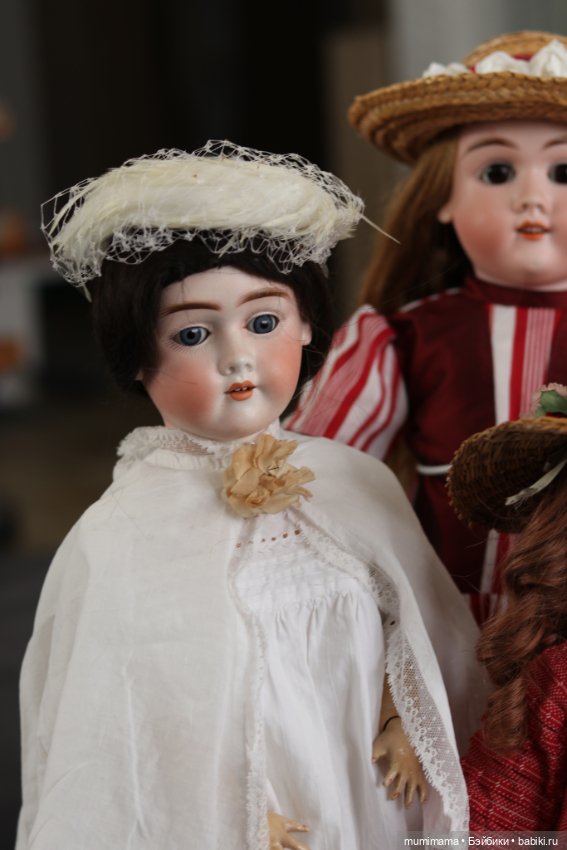 Очаровательные антикварные мышки от Max Handwerck - три сестрички