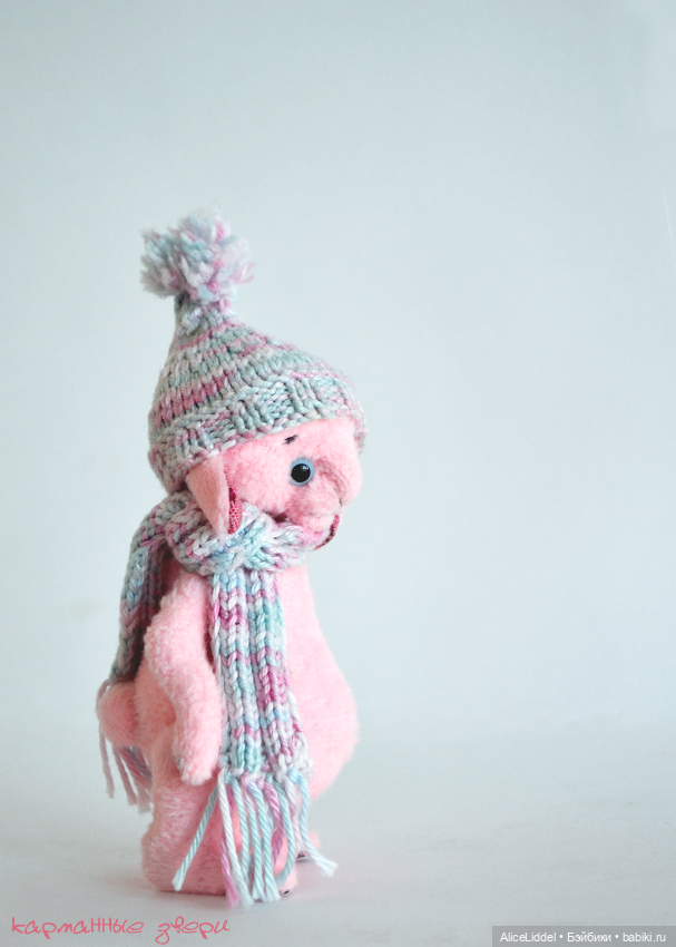 Зайка в пастельных тонах — Авторские мишки Тедди и друзья: фото