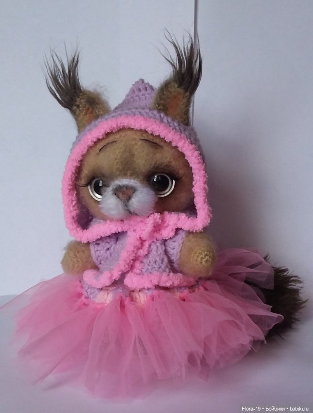 Мои белочки-девочки — Вязаные игрушки и амигуруми: крючком (фото 8)