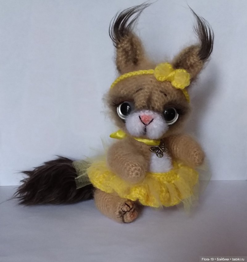 Мои белочки-девочки — Вязаные игрушки и амигуруми: крючком (фото 3)
